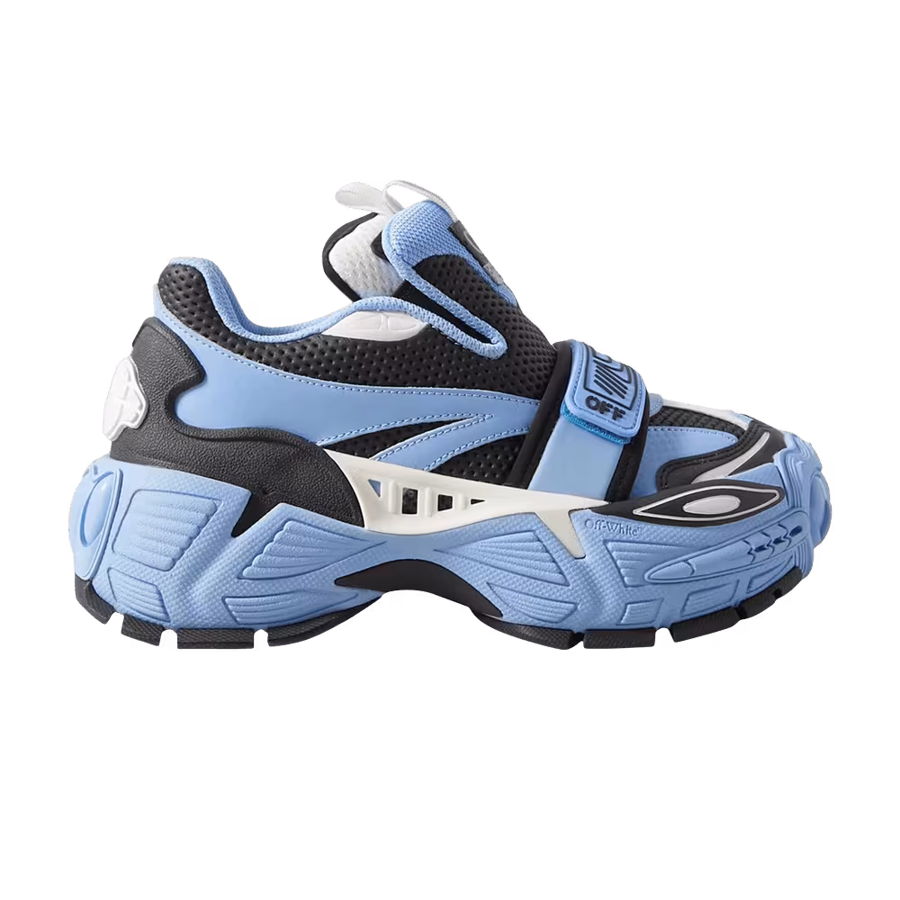Off-White Women's Glove Slip On Light Blue Black