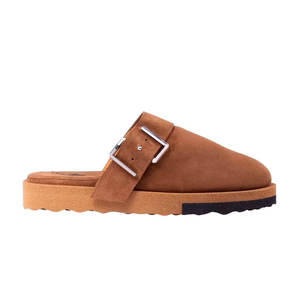 Off-White Sponge Clog Brown