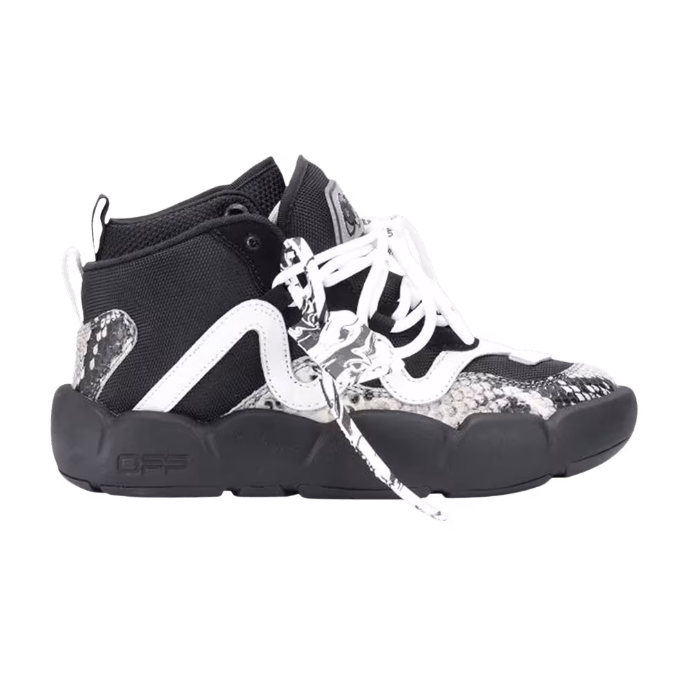 Off-White Women's Chlorine Black Snakeskin