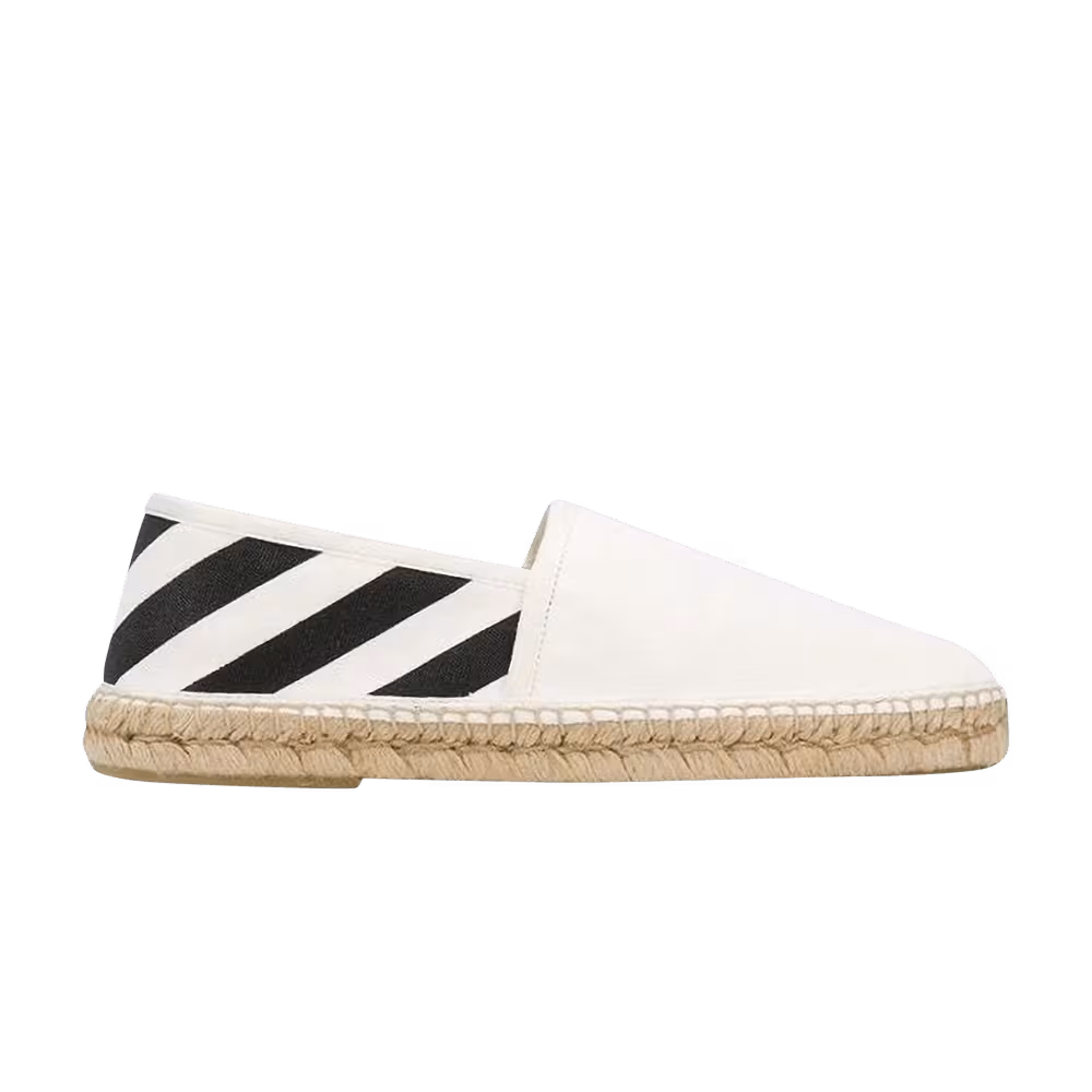 Off-White Diagonals Espadrilles White