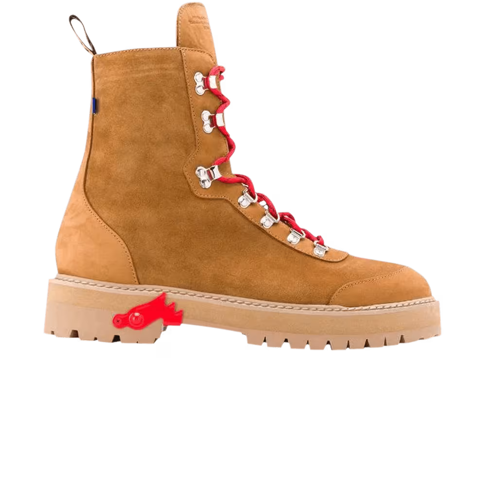 Off-White Hiking Boot Light Brown