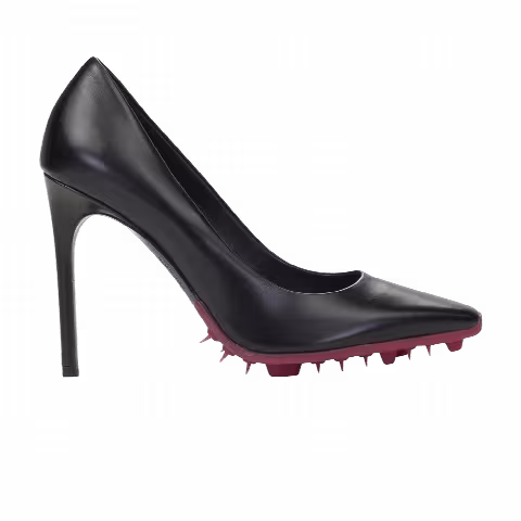 Off-White Wmns Spike Sole Stiletto Heel 'Black'