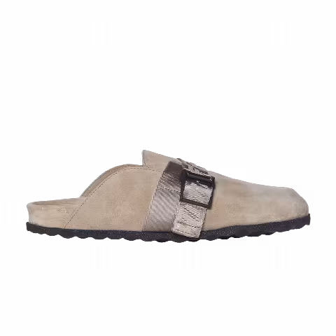 Off-White Wmns Suede Industrial Belt Sabot 'Sand'