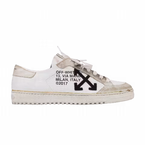 Off-White Address Low Top Sneaker 'White Black'