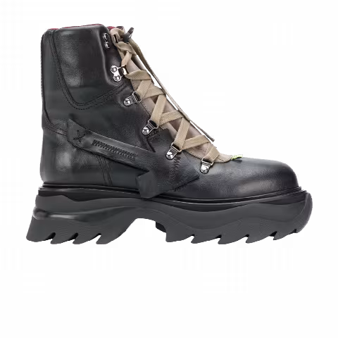 Off-White Equipment Platform Boot 'Black Beige'