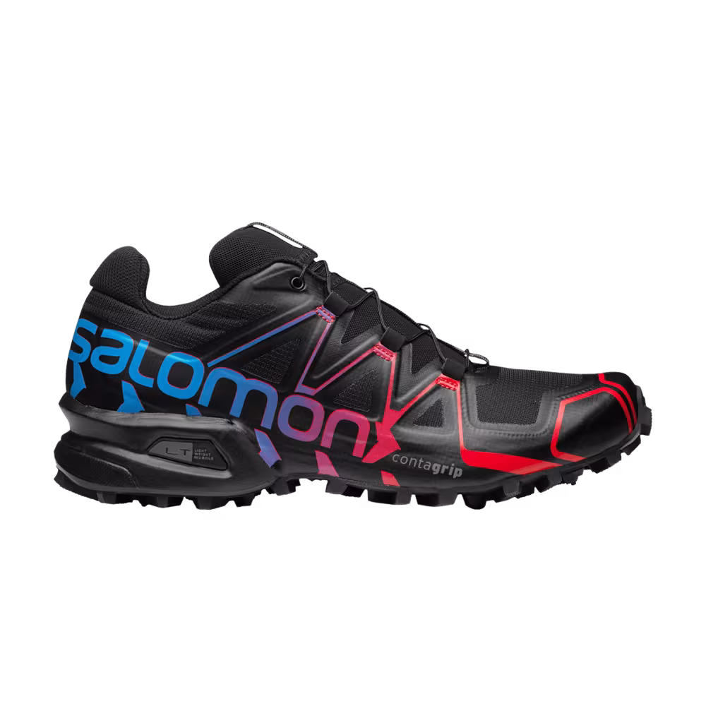 Salomon Speedcross Offroad Black High Risk Red