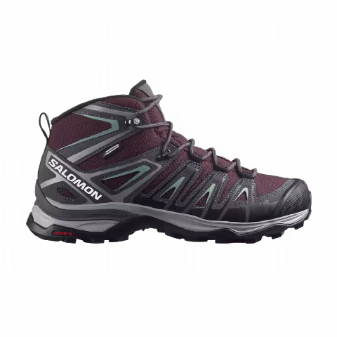 Salomon Wmns X Ultra Pioneer Mid CSWP 'Wine Tasting Granite Green'