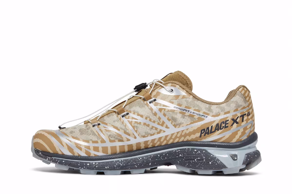 Palace x Salomon XT-6 Ebony Digi Camo, view 4