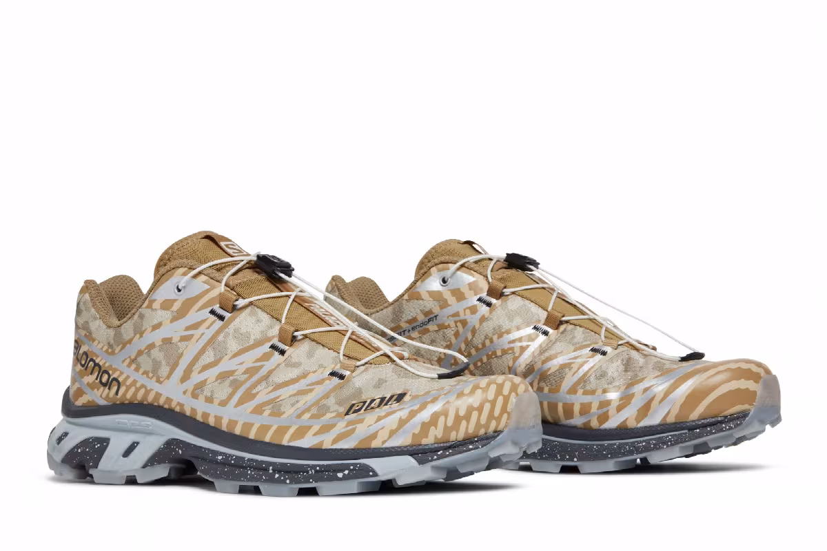 Palace x Salomon XT-6 Ebony Digi Camo, view 9