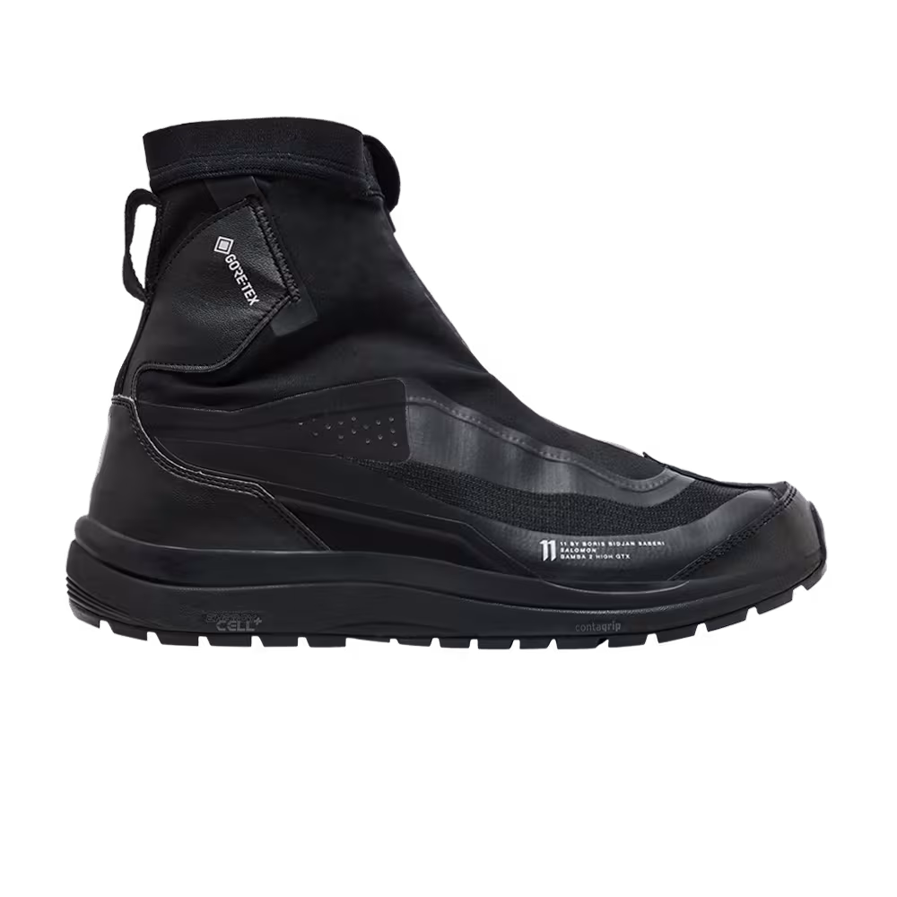 11 By Boris Bidjan Saberi x Salomon Bamba 2 High GORE-TEX V2 Black