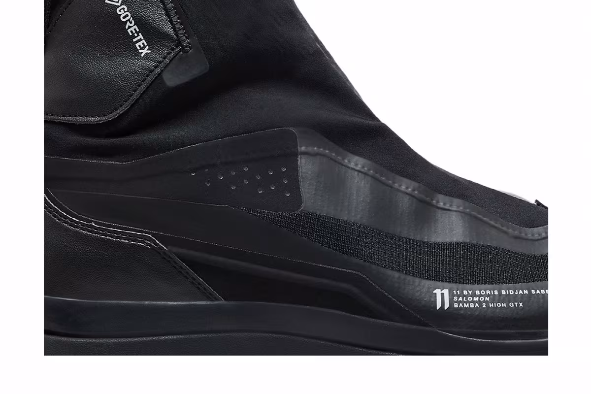 11 By Boris Bidjan Saberi x Salomon Bamba 2 High GORE-TEX V2 Black, view 3