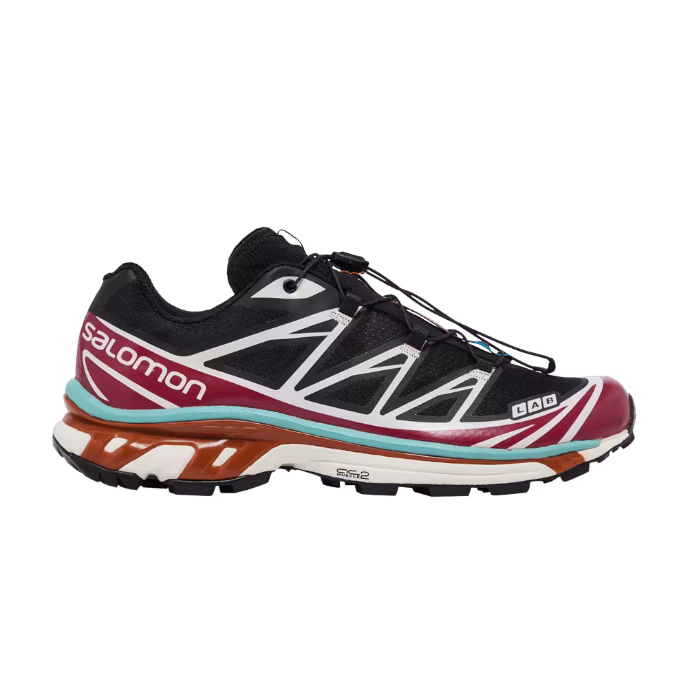 Salomon XT-6 Advanced Black Red Dahlia