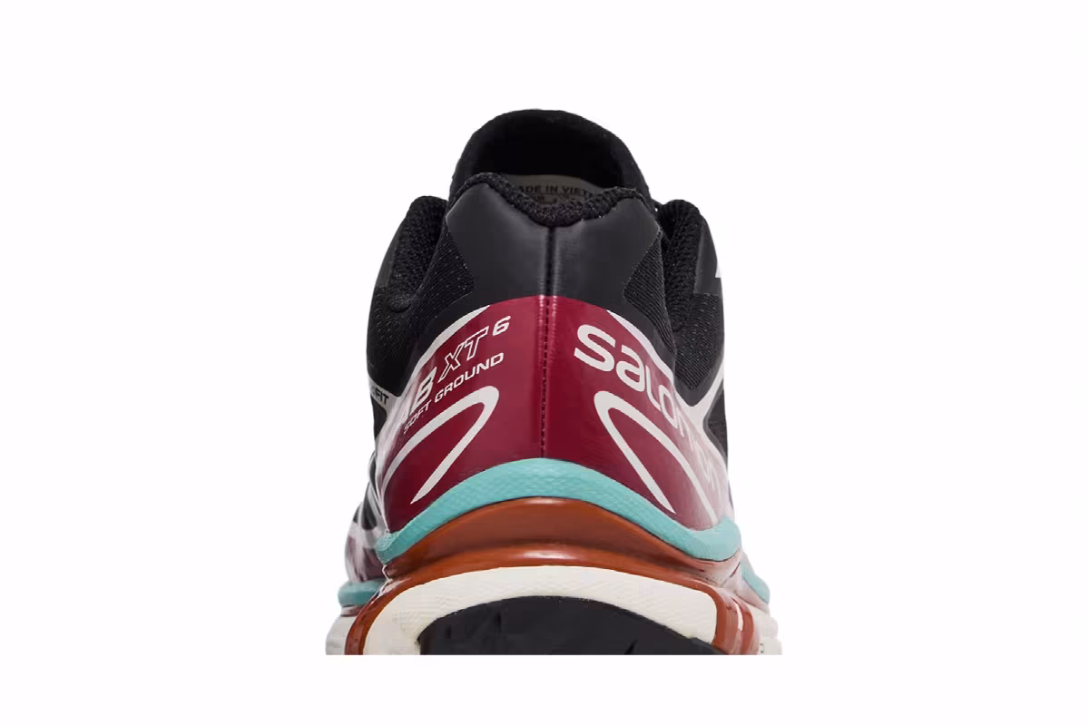 Salomon XT-6 Advanced Black Red Dahlia, view 8