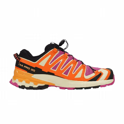 Salomon Wmns XA Pro 3D V9 'Rose Violet Dragon Fire Papaya'