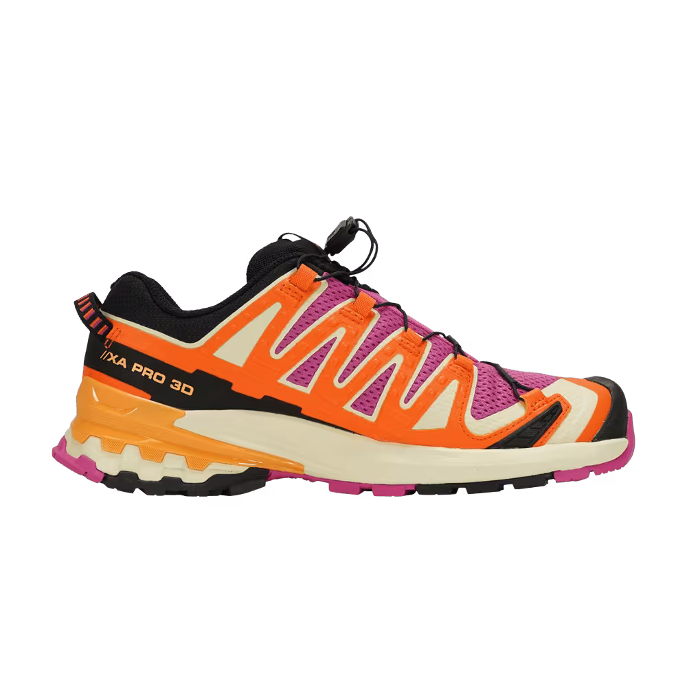 Salomon Women's XA Pro 3D V9 Rose Violet Dragon Fire Papaya