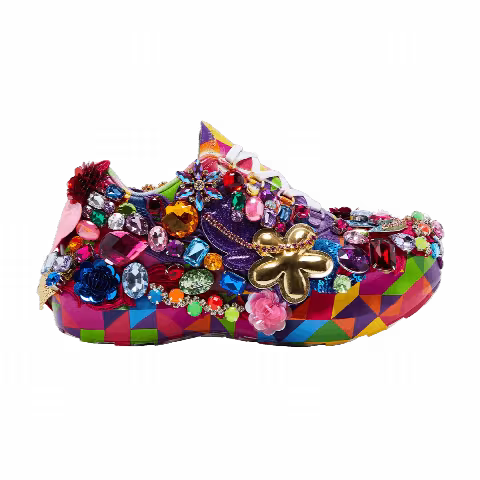 Comme des Garçons x Salomon Wmns SR811 Embellished Platform 'Multi-Color'