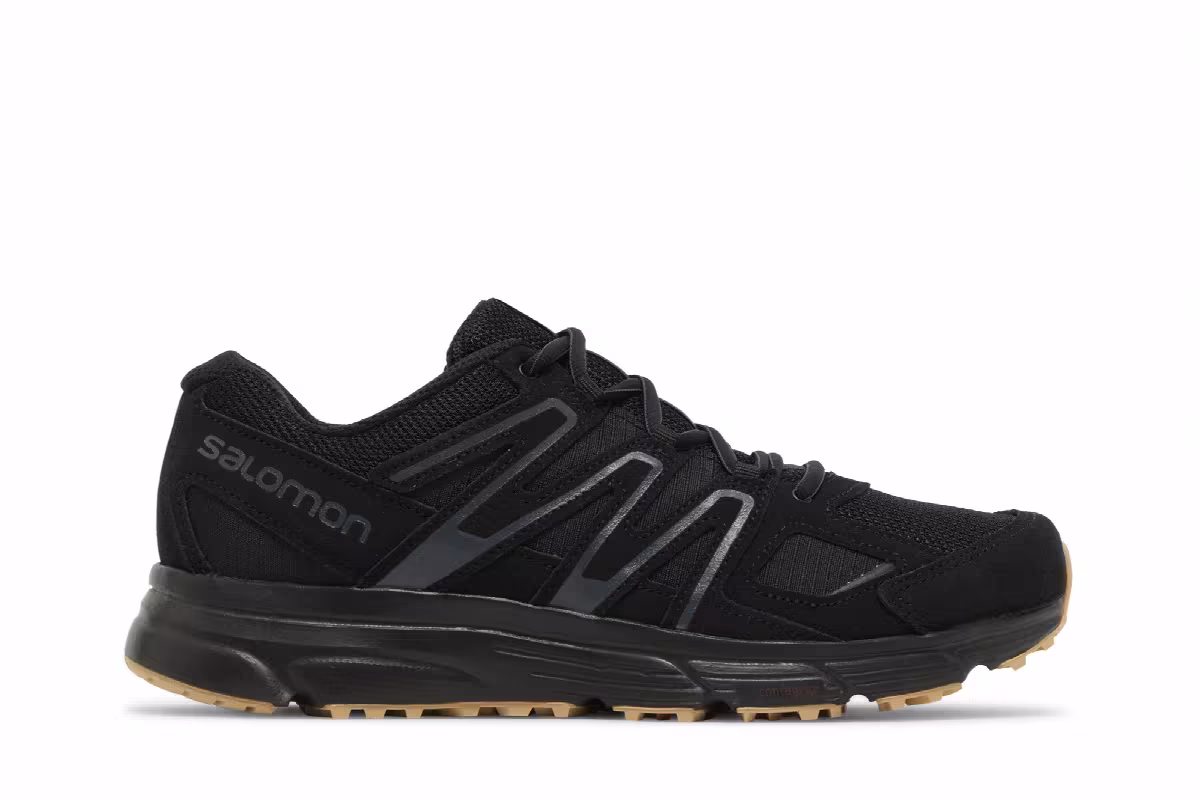 Salomon X-Mission 4 Suede Black Gum, view 2