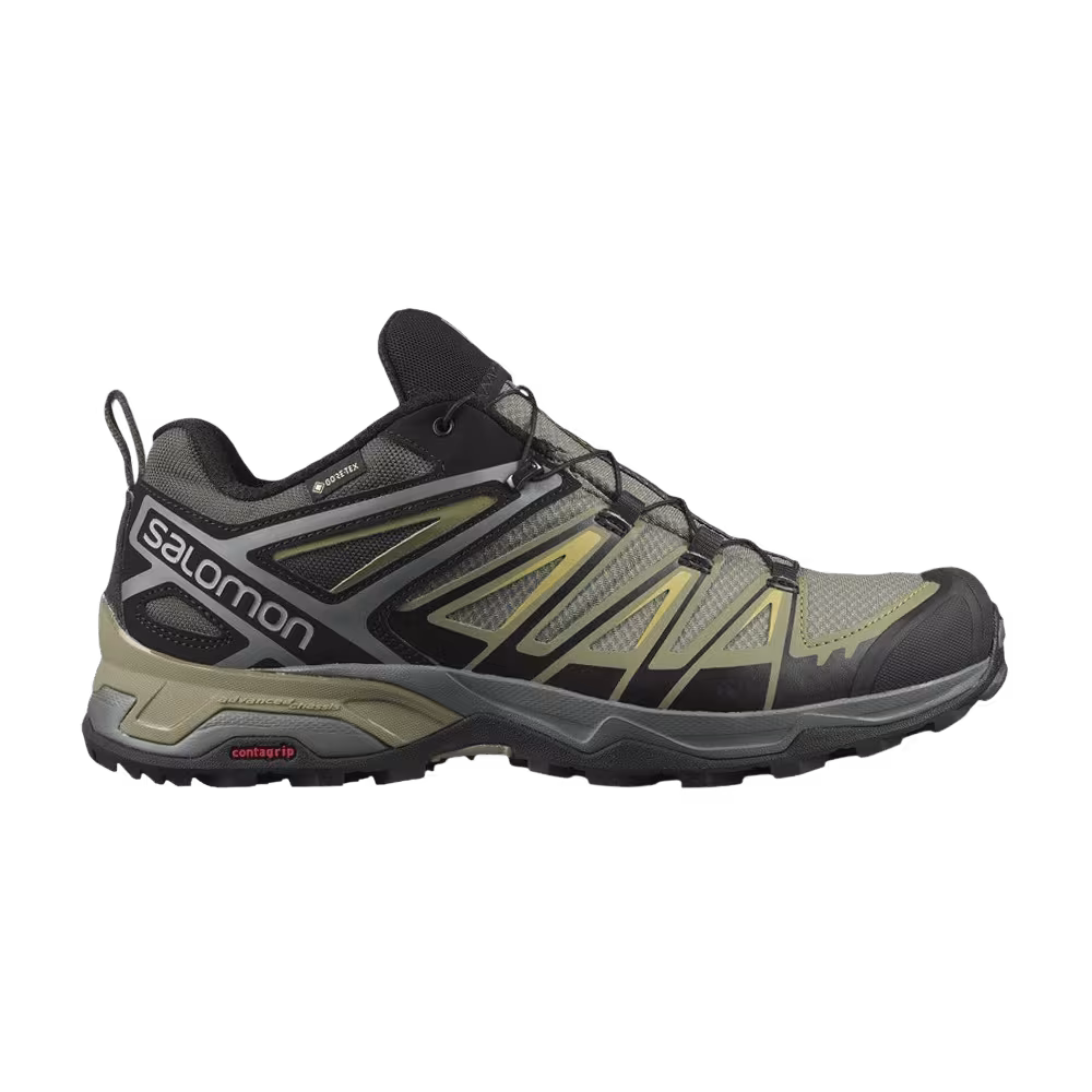 Salomon X Ultra 3 GORE-TEX Castor Grey Green Sulphur