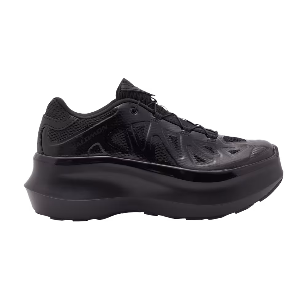 Comme Des Garcons x Salomon Whisper Void Platfrom Black