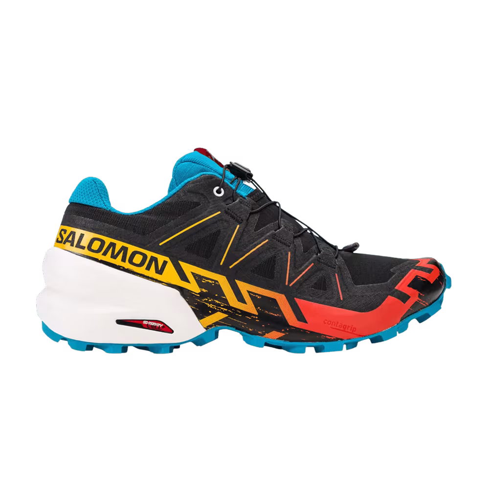 Salomon Speedcross 6 Black White Transcend Blue