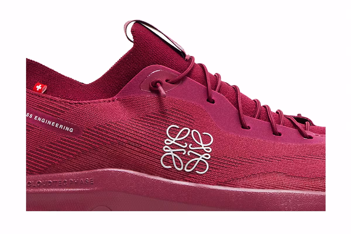 Loewe x ON Women's Cloudtilt Beet Red, view 3
