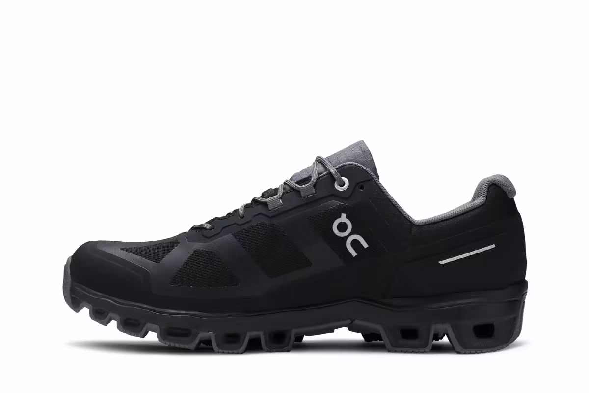 ON Cloudventure Waterproof Black Graphite, view 4