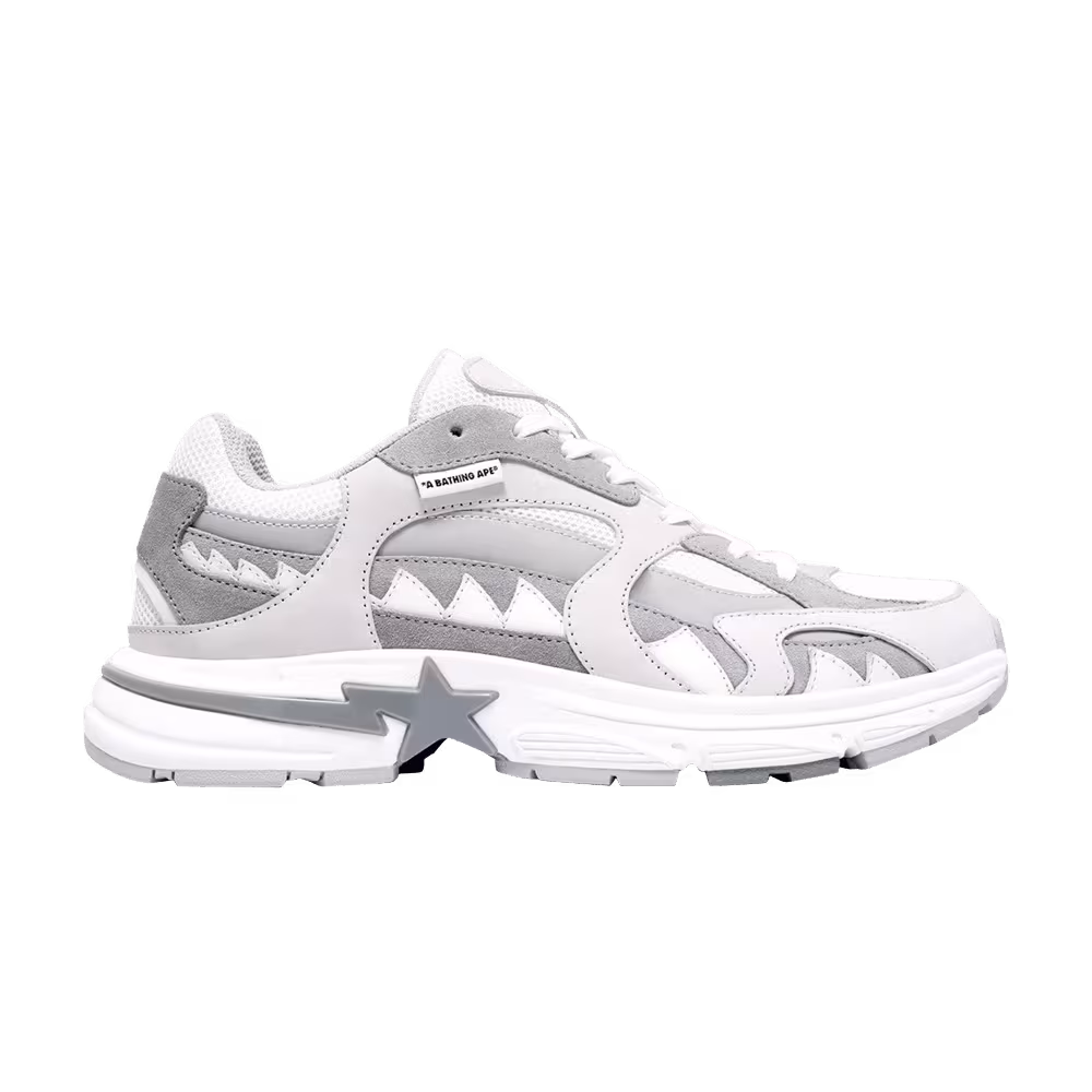 BAPE Women's Shark Sta White