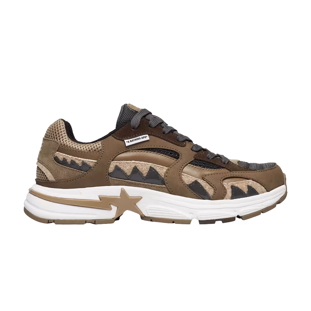 BAPE Women's Shark Sta #2 Beige