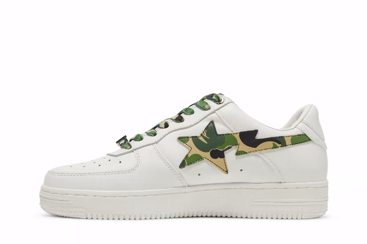 Bapesta White Camo, view 4