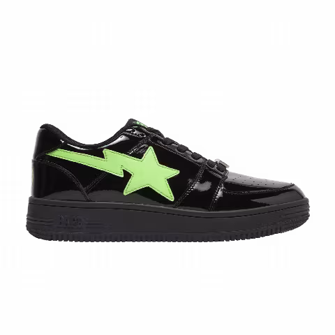The Weeknd x XO Bapesta Low M2 'Black Neon Green'