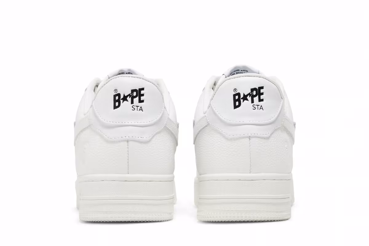Bapesta M2 Low Triple White, view 7