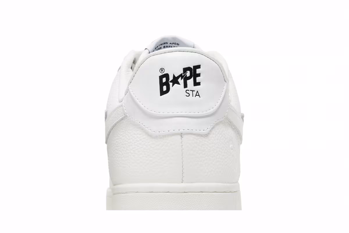 Bapesta M2 Low Triple White, view 8