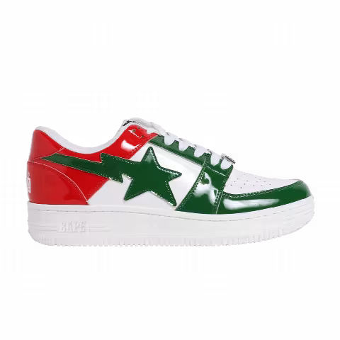 Bapesta Low 'Green Red'