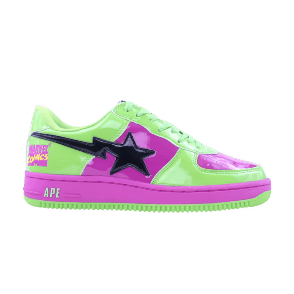 Marvel Comics x Bapesta FS-001 Low Hulk