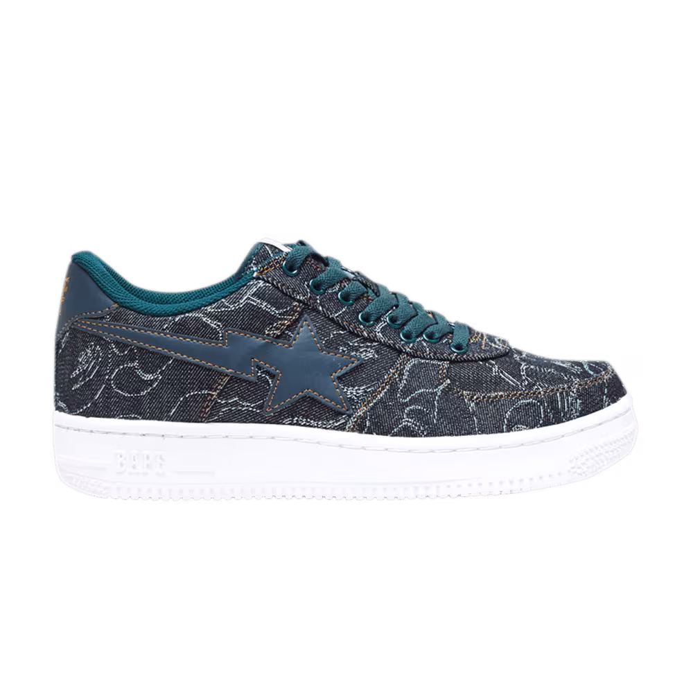 Bapesta Low ABC Denim