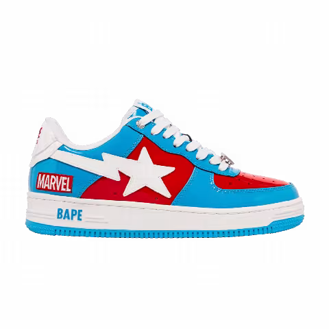 Marvel Comics x Bapesta FS-001 Low 'Captain America'
