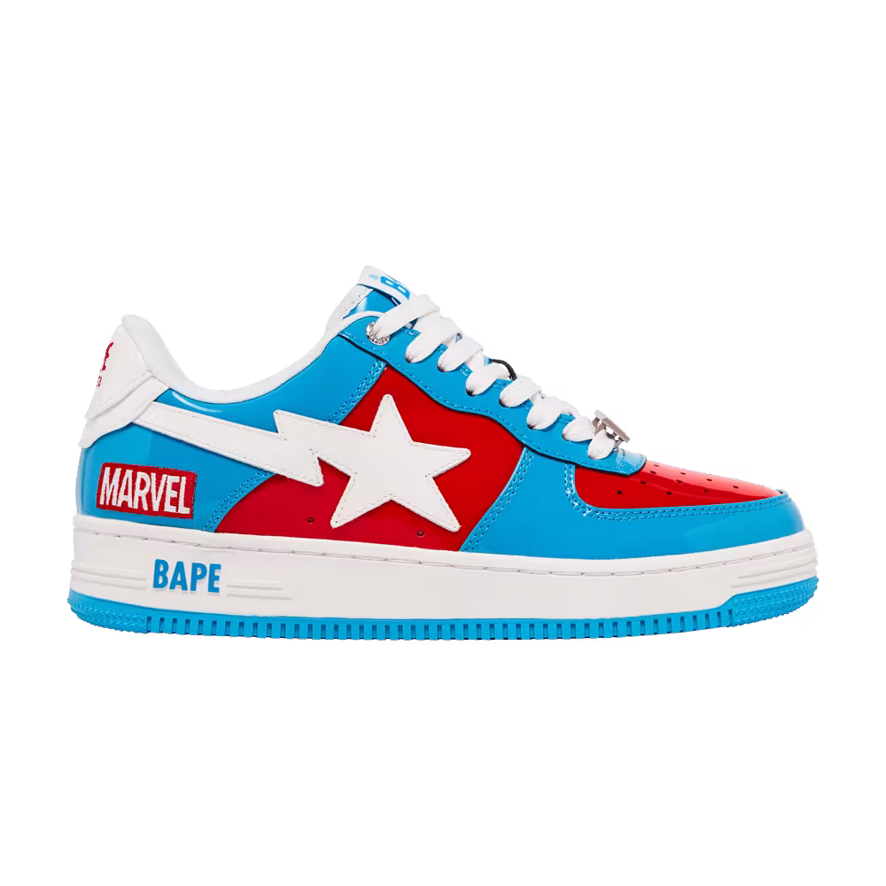 Marvel Comics x Bapesta FS-001 Low Captain America