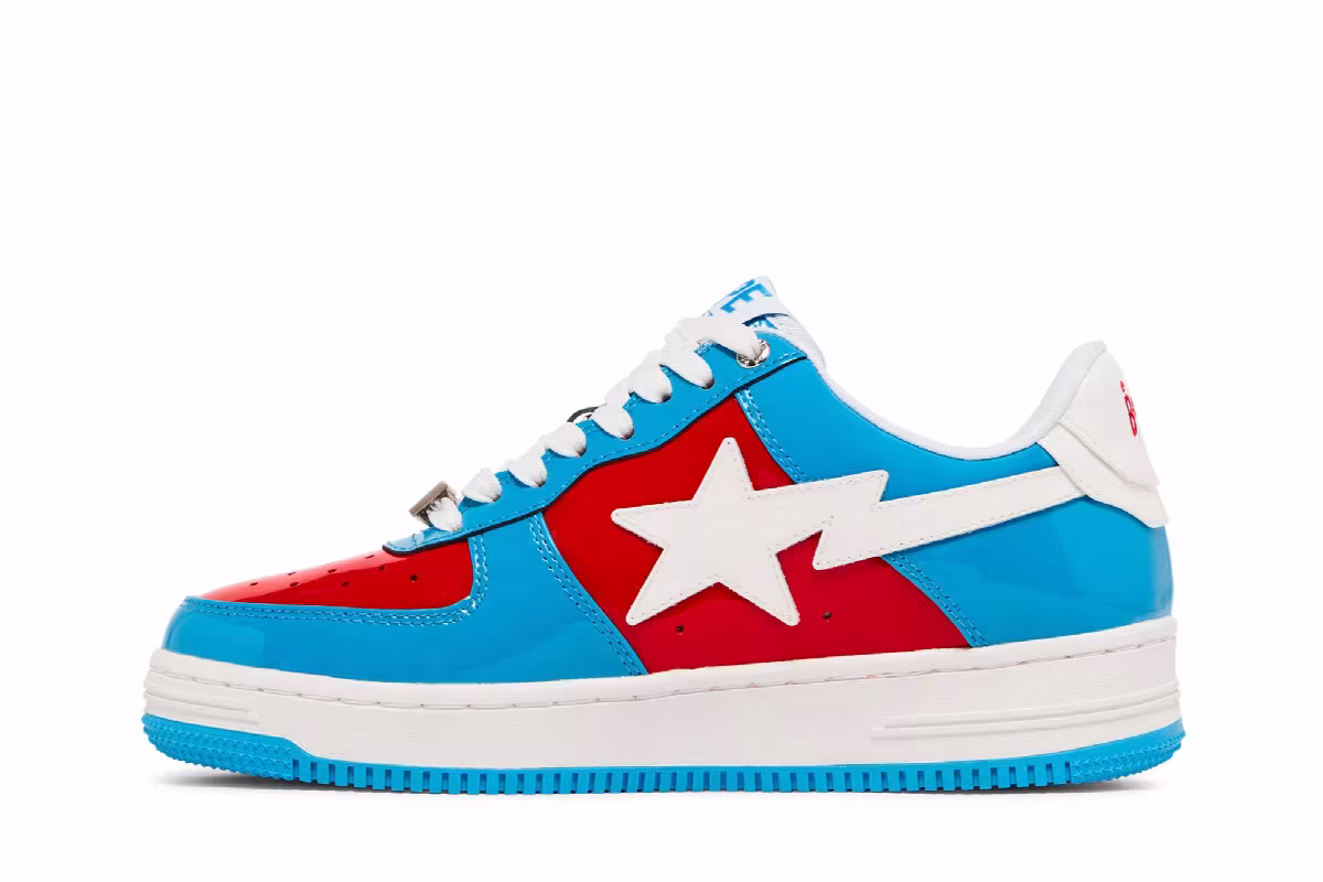 Marvel Comics x Bapesta FS-001 Low Captain America, view 4