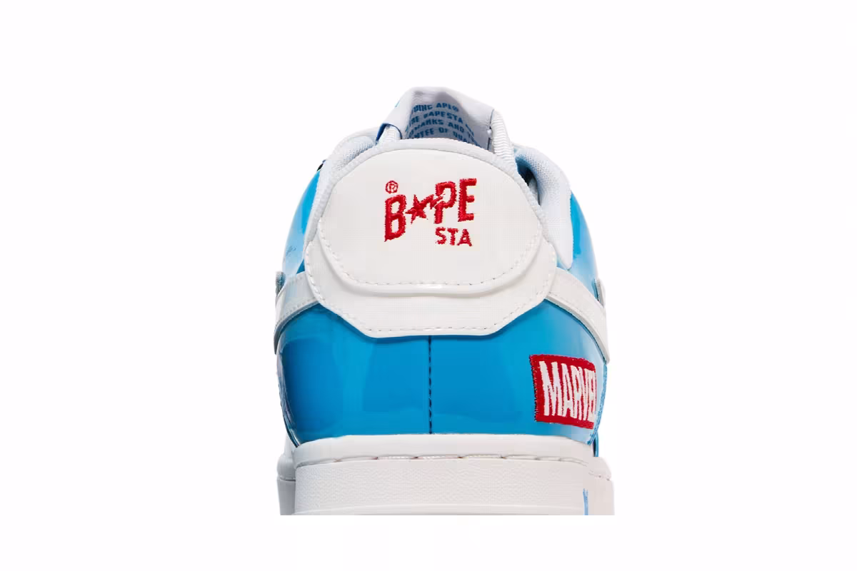 Marvel Comics x Bapesta FS-001 Low Captain America, view 8