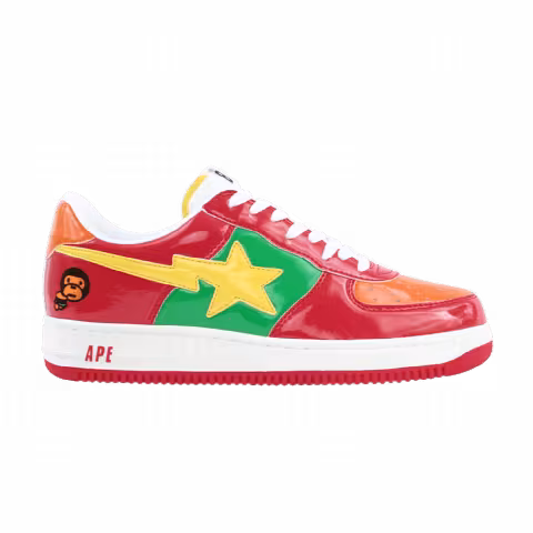 Bapesta FS-001 Low 'Baby Milo - Red Green Yellow'