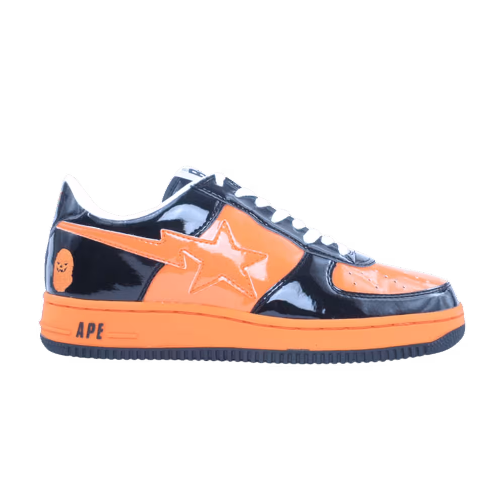 Bapesta FS-001 Low Halloween - Black Orange