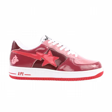 Bapesta FS-001 Low 'Burgundy Pink'