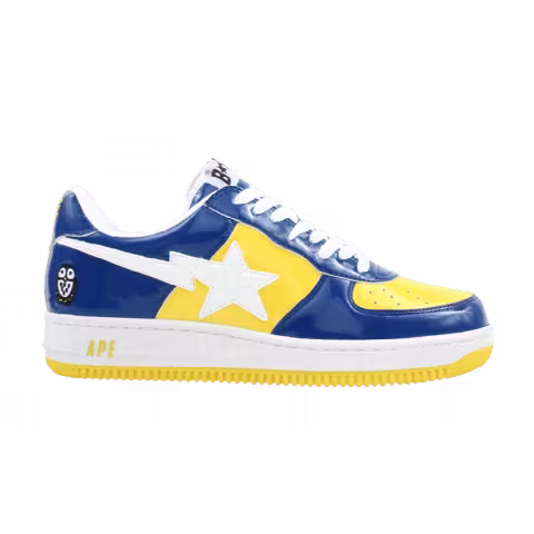 Bapesta FS-001 Low 'Yellow Navy Blue'