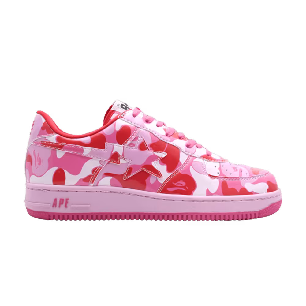 Bapesta FS-001 Low Pink Camo