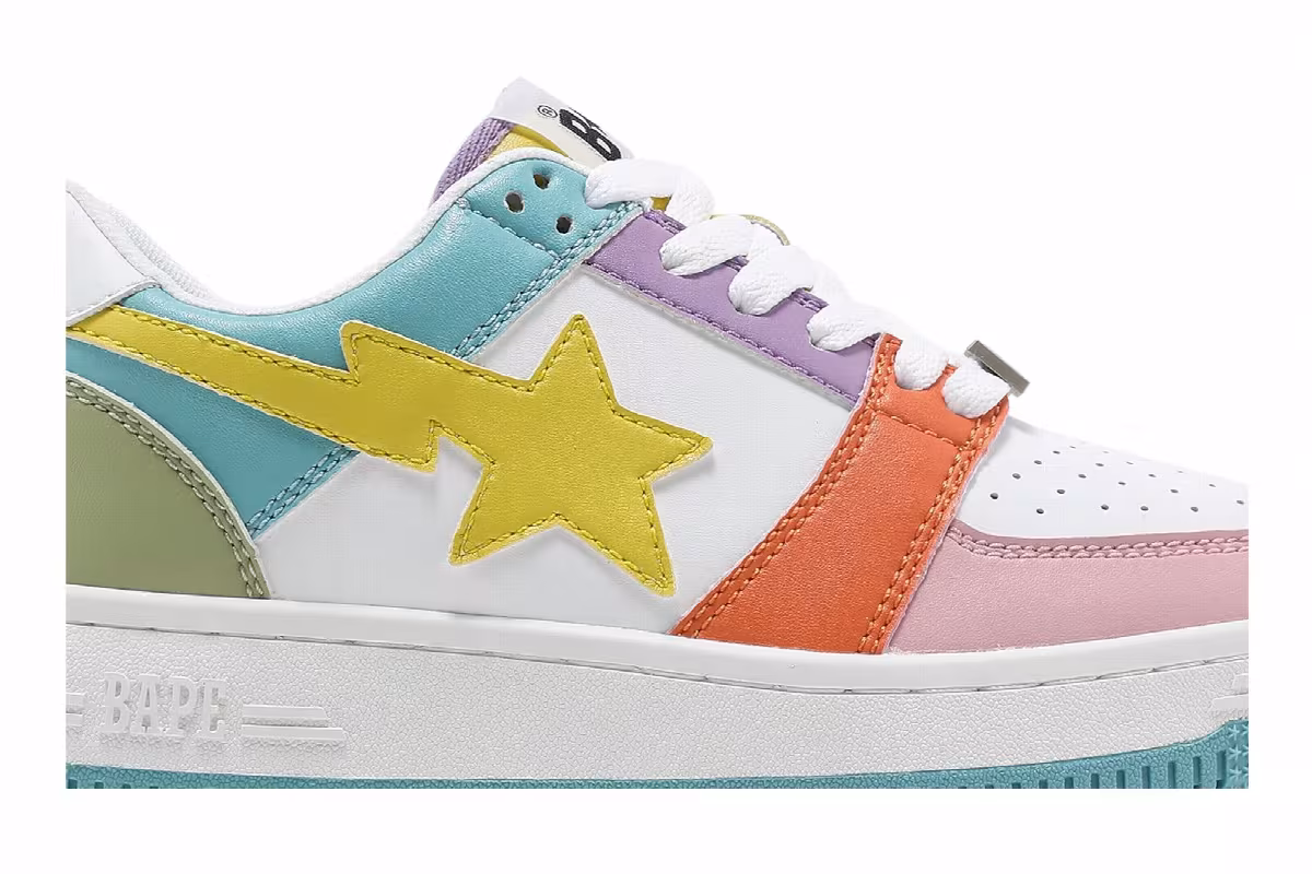 Women's Bapesta Multi-Color, view 3