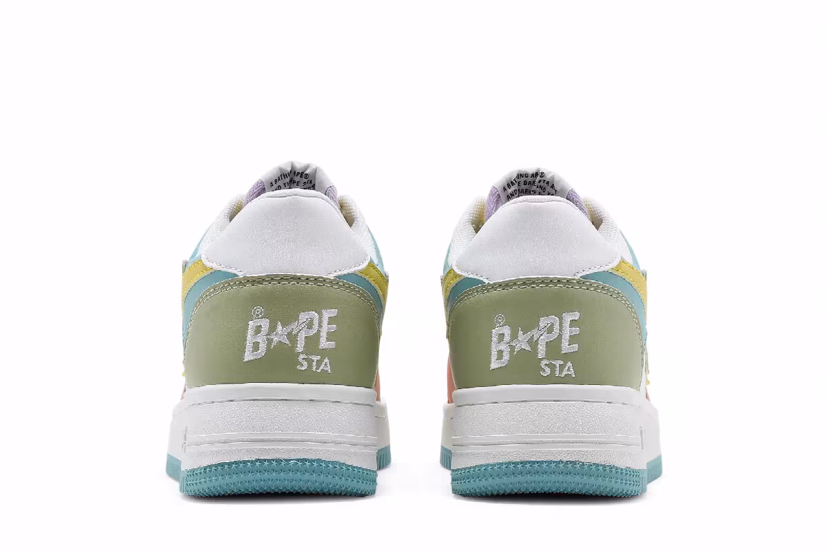 Women's Bapesta Multi-Color, view 7