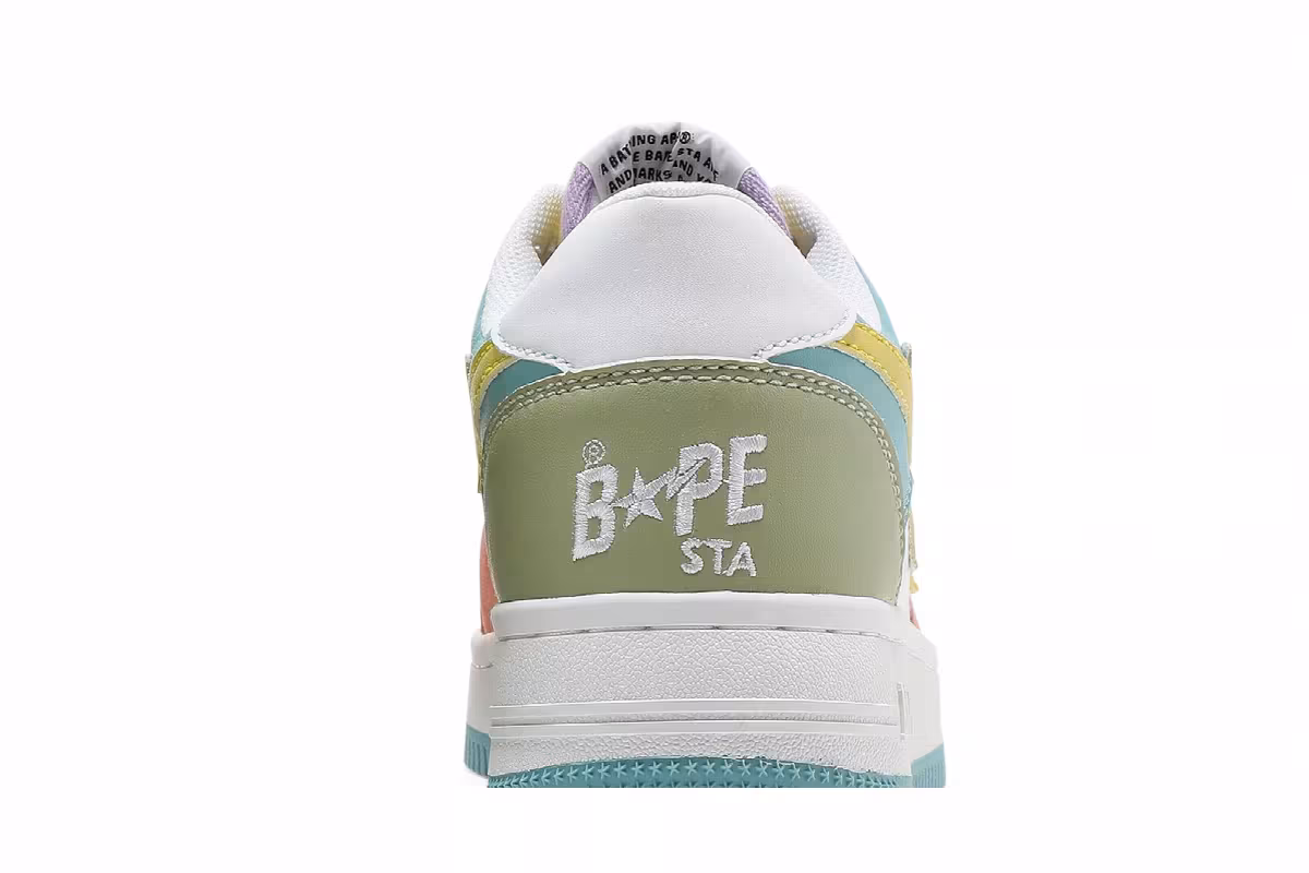 Women's Bapesta Multi-Color, view 8