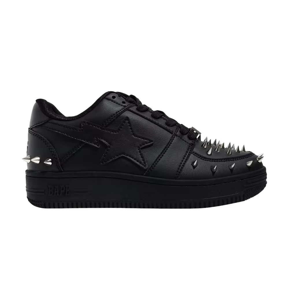 Bapesta Studded Black
