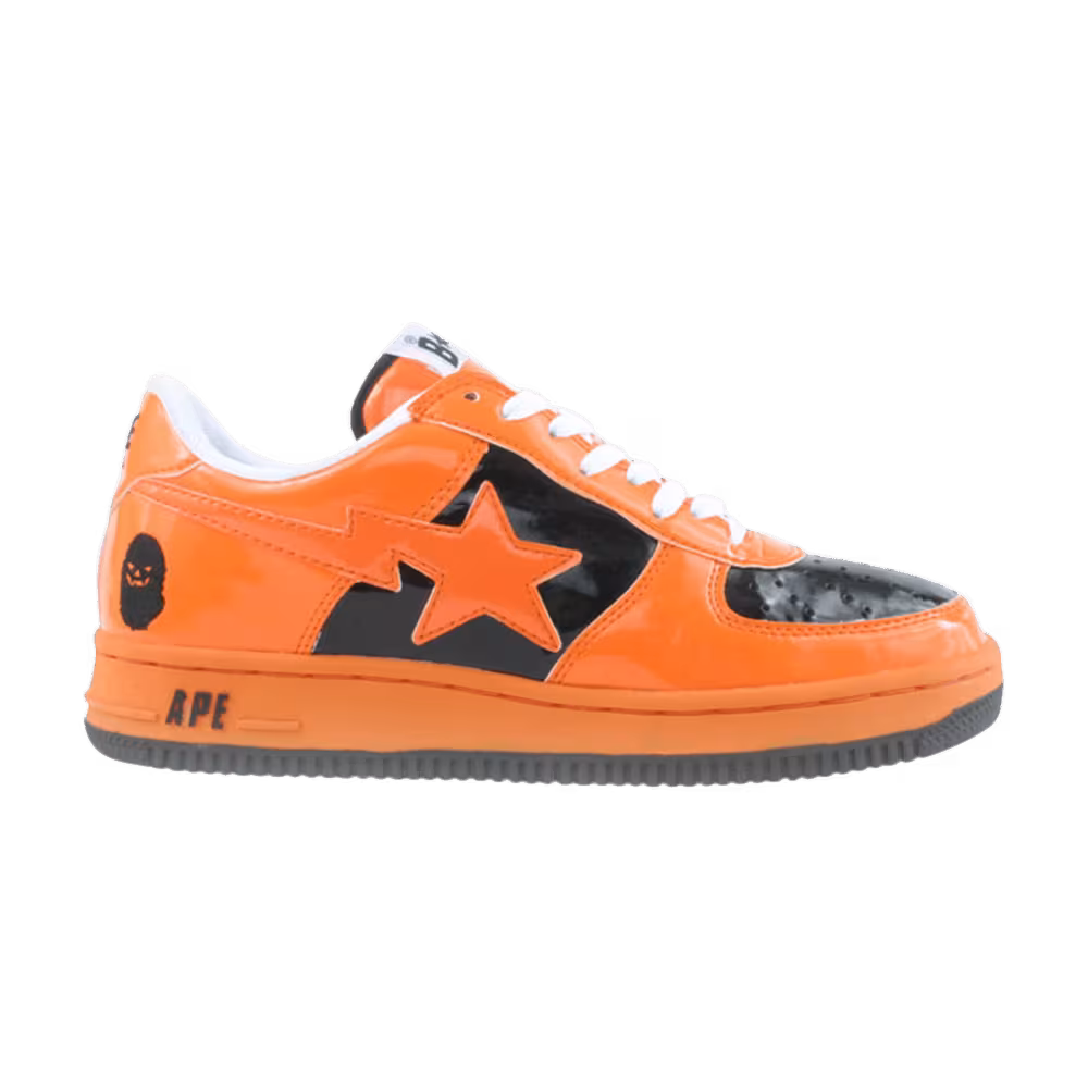 Bapesta FS-001 Low Halloween - Orange Black