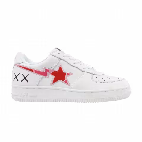 Kaws x Bapesta FS-001 Low 'Red Camo'